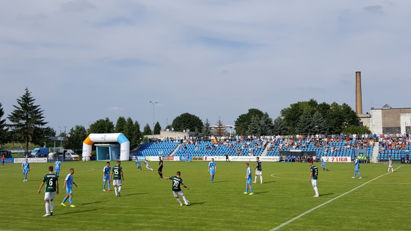 Niewykorzystana szansa. Błękitni przegrywają z Olimpią na inaugurację
