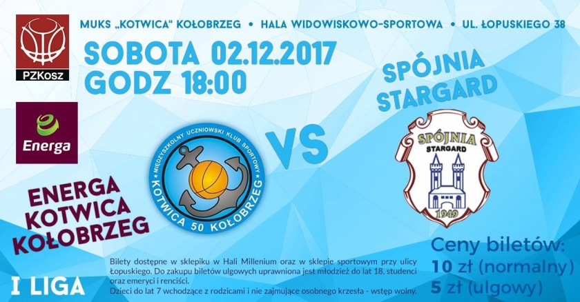 Koszykarskie derby w Kołobrzegu