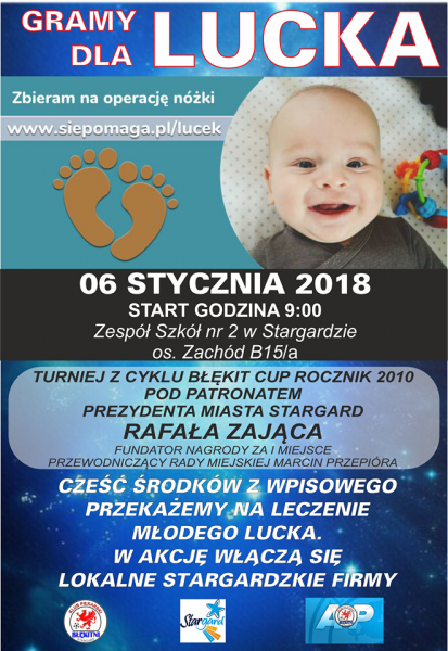Błękitni z pomocą dla Lucka