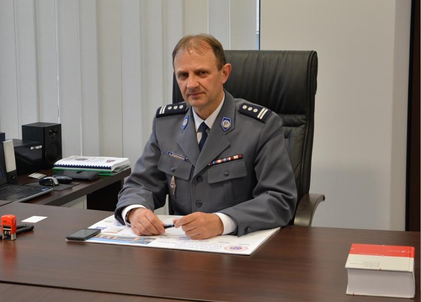 Komendant Leszek Ciarkowski o bezpieczeństwie na drogach regionu