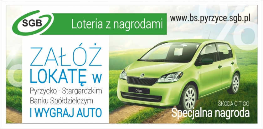Wygraj samochód razem z SGB!