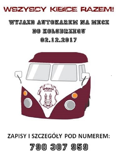 Kibice Spójni jadą do Kołobrzegu