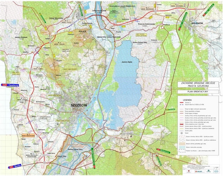GDDKiA ogłosiła przetarg na projekt zachodniej obwodnicy Szczecina