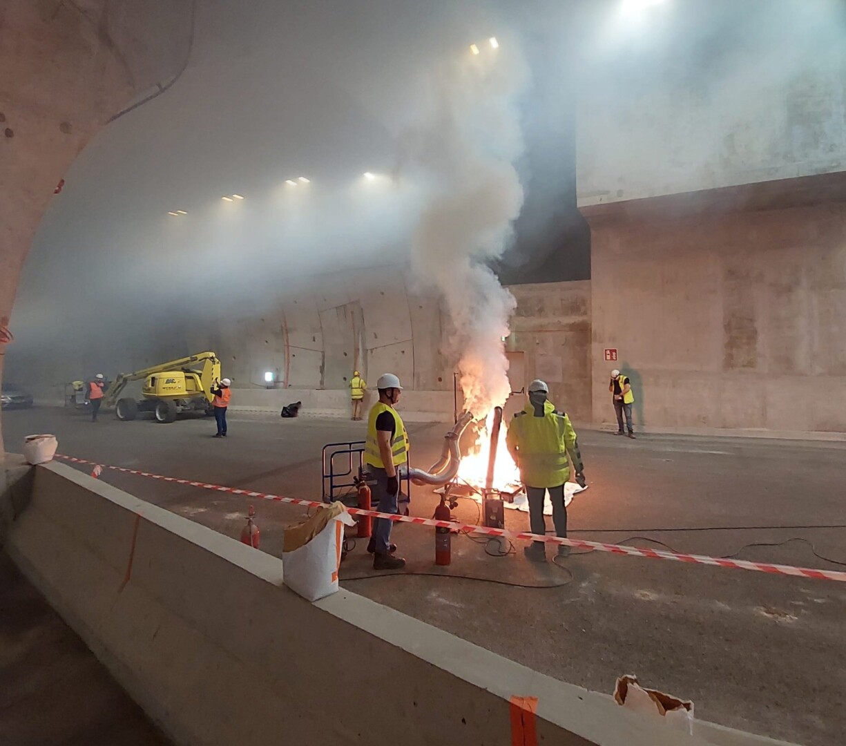 Wykonywane są kolejne testy wentylacji w świnoujskim tunelu Twoje