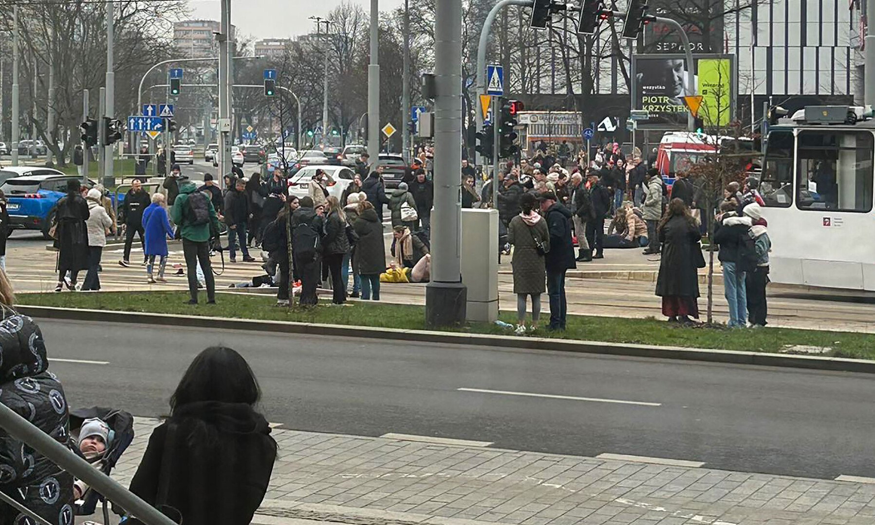 Szczecin policja zatrzymała kierowcę który wjechał w pieszych na