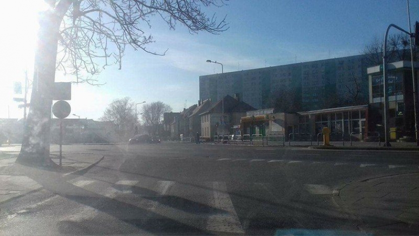 Stargard: Organizacja ruchu przy skrzyżowaniu Szczecińskiej z Kościuszki i Wileńską