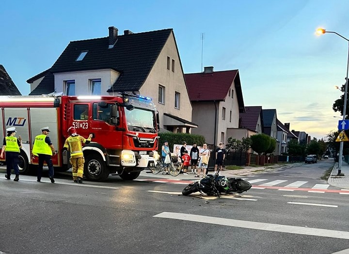 Jak pies z kotem czyli, motocykliści kontra kierowcy aut. Wypadek w Stargardzie