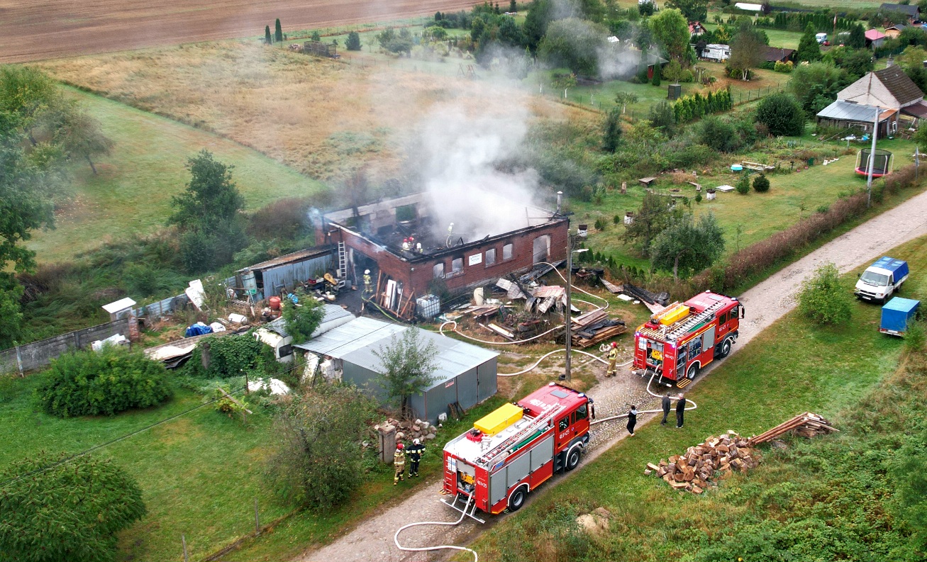 Pożar, eksplozja, zostały cztery ściany