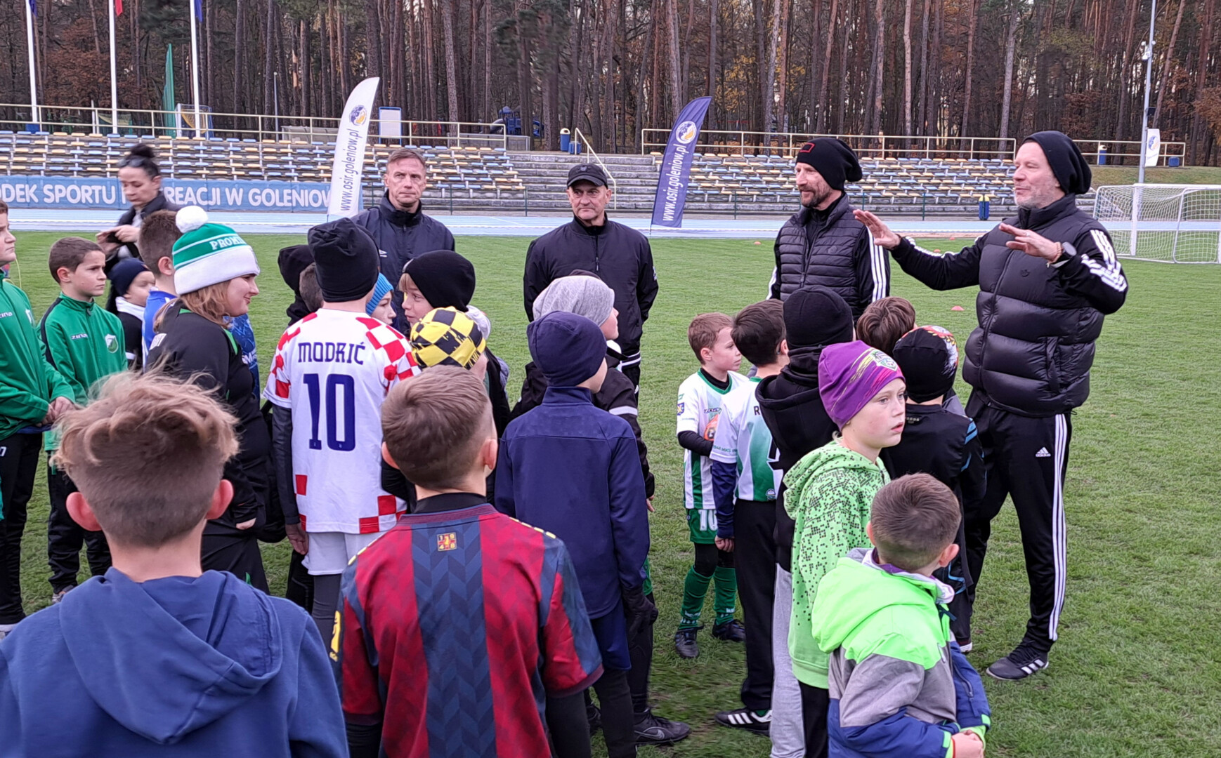 Legendy Pogoni Szczecin zachęcają do uprawiania sportu