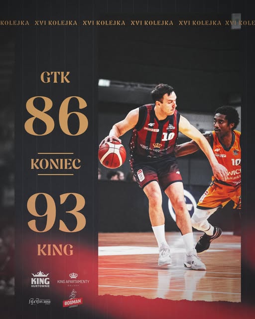 Przełamanie Kinga Szczecin w Orlen Basket Lidze