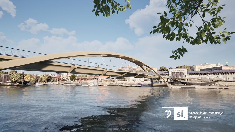 Szczecin. Kładka pieszo-rowerowa na Kępę Parnicką także dla służb ratunkowych