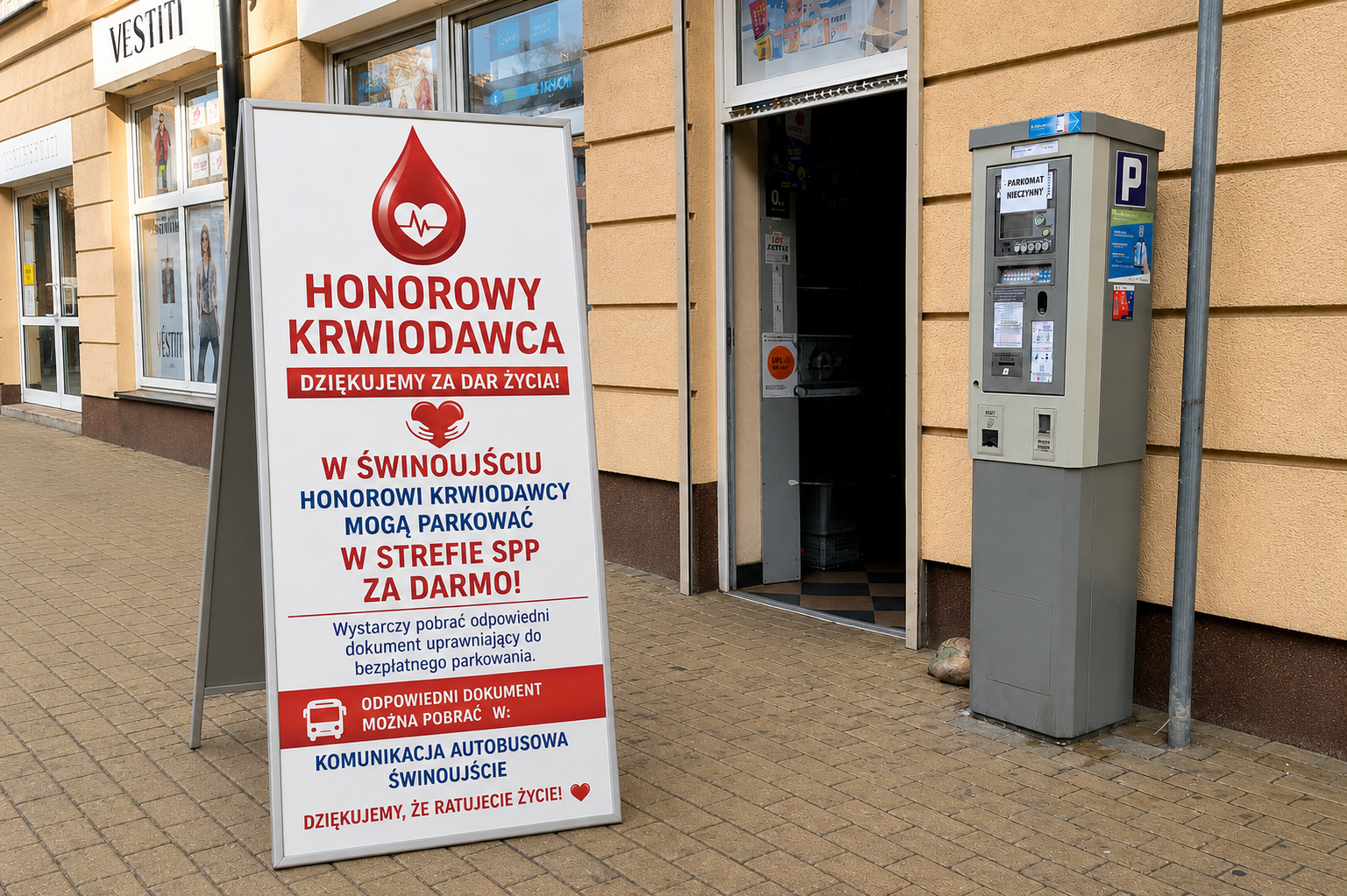 Oddają krew, dostali przywilej. Świnoujście mówi: dziękujemy!