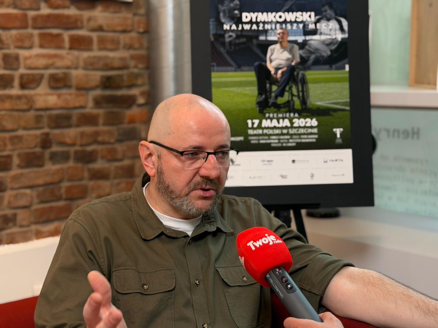 Tomasz Chaciński o filmie Dymkowski.Najważniejszy mecz: To nie jest smutny film
